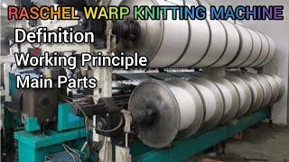 Raschel Knitting Machine, Raschel Knitting, Raschel Warp Knitting Machine