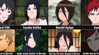 Changes of Naruto Characters in Boruto | Ranked from Worst to Best