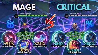 Harith Mage Build vs Harith Critical Build