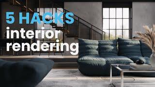 5 HACKS for Enscape Interior Rendering