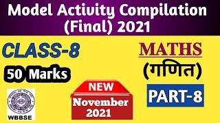 Class 8 Math Model Activity Compilation(Final)2021 November in Hindi/Math Model Activity Task Part 8