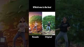 Rangu rakkara trending dance AI vs Original #dance #ai #trending #song #shorts