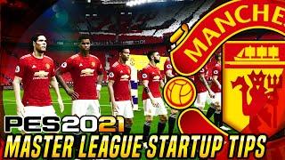 MANCHESTER UNITED STARTUP TIPS | Master League | PES 2021