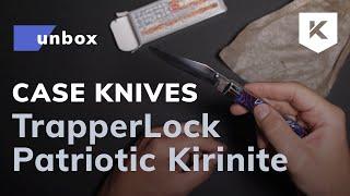 Case Knives TrapperLock Patriotic Kirinite