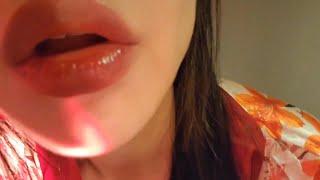 ASMR 초근접 입술 뽀뽀 & 잘자요 단어반복 / Kissing & Trigger Words(Good night word repeat)