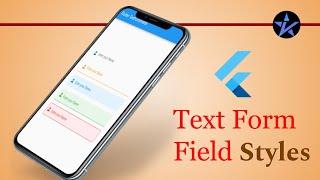 Flutter TextFormField Stylings - Basics of text form styles in Flutter | Apply styles to TextField.