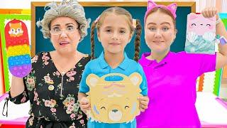 Ruby and Bonnie Back to School Supplies Family Challenge