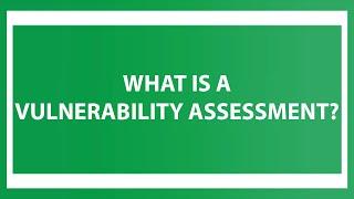 What is a Vulnerability Assessment?