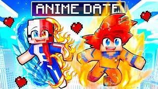 Going on a ANIME DATE in Minecraft!