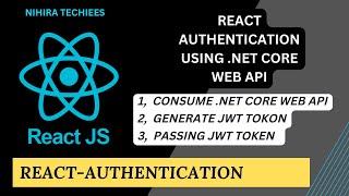 .NET Core Web API & JWT Token handling in React JS  | React JS Authentication