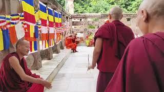 shows the temple of Bodhgaya.