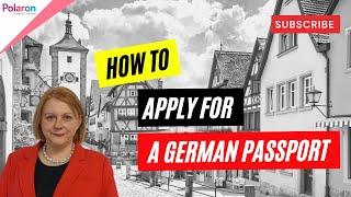 Who Can Apply for a German Passport?