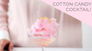 Glitter Cotton Candy Cocktail | Bottoms Up! with Whitney Adams