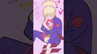 Minato X Kushina cute Love ️ #naruto #minato #kushina #cute #love #shorts #trending