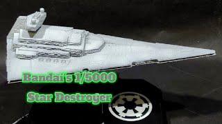 Bandai's Star Destroyer 1/5000 scale model