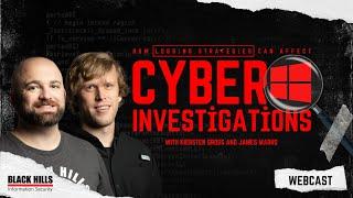 How Logging Strategies Can Affect Cyber Investigations w/ Kiersten & James #livestream #infosec