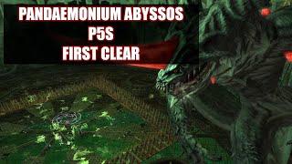 FFXIV Pandaemonium Abyssos Savage - Proto Carbuncle (P5S) First Clear - DRK PoV