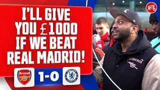 I’ll Give You £1000 If We Beat Real Madrid! (Ryan) | Arsenal 1-0 Chelsea