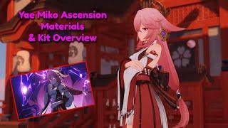 Everything YOU Need To Know About Yae Miko! | Yae Miko Ascension Materials & Kit Overview