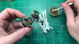 How you use AK Interactive streaking grime / oil washes on your models!