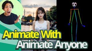 Moore AnimateAnyone Tutorial: Make photo dance with AI Dance Animator