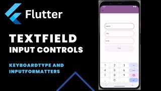 How To Make Flutter TextField Accept Only Numbers