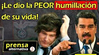 Milei quiso meter preso a Maduro, y la respuesta que le dieron lo dejó HELADO!!!!