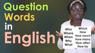 Question Words in English | most common words in English #sollyinfusion