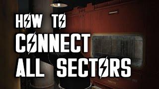 How to Connect All Sectors in Vault 88 - Vault-tec Workshop - Fallout 4