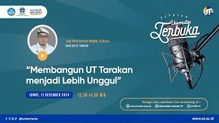 Membangun UT Tarakan menjadi Lebih Unggul ~ Seputar Universitas Terbuka