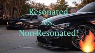 Active Autowerke Equal Length Mid Pipe Comparison!! (Resonated vs. Non-Resonated) BMW F8X M3 | M4