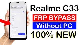 Realme C33 FRP Bypass Android 12 Without PC | RMX3627/RMX3624 | No Phone Clone Method!