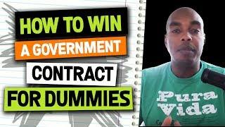 How to Win a government contract for Dummies - Eric Coffie