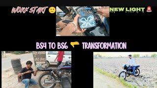 BS4 TO BS6 CONVERT 🫳 || new back light  || splonder modified || #viral #dailyvlog