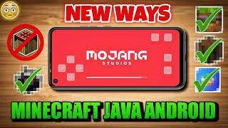 Every possible way to experience Minecraft Java on Android || 