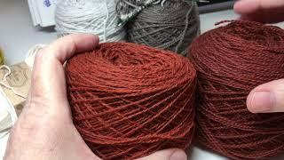 Cama Rose Yaku, Le Petite Lambswool, Isager Alpaca 2 Yarn Review for Fair Isle Knitting. Sept. 2020