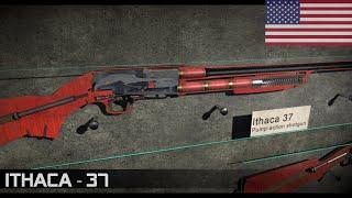 Ithaca 37 (Operation and disassembly) #animation