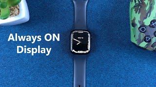 Apple Watch Series 7: How To Enable/Disable Always on Display