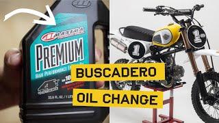 How to change the oil on the Buscadero BSX Mini Bike