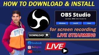 how to download obs studio for windows 10, obs studio kaise download kare, how to install obs studio