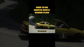 HOW TO INERTIA DRIFT #simracing #assettocorsa #shorts #initiald