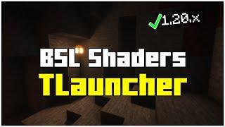 How To Install BSL Shaders for TLauncher 1.20.2!
