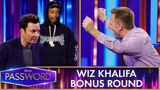 Wiz Khalifa and Jimmy Band Together to Get Matt to the Super Bowl | Password Starring Jimmy Fallon