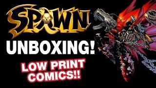 Low Print Run Spawn Comics!  Unboxing Reveal!