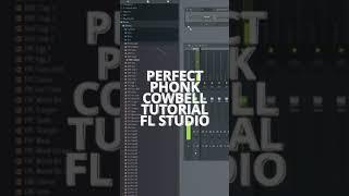 PHONK COWBELL TUTORIAL FL STUDIO #shorts