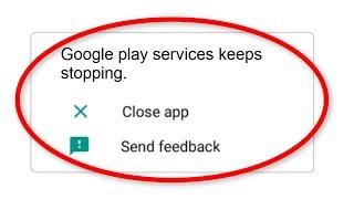 How To Fix Google Play Services Keeps Stopping Error || Android Mobile