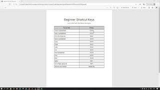 Excel Shortcut Keys