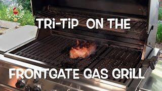 Tri-Tip on the Frontgate Gas Grill! Reversed Seared! Pit Patriot!