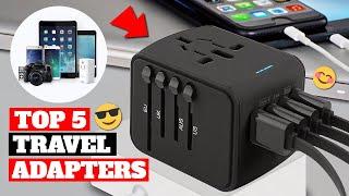 Best Travel Adapter Of 2023 | Top 5 Universal Travel Adapters Review