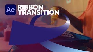 Unique Ribbon Transition in After Effects | Tutorial